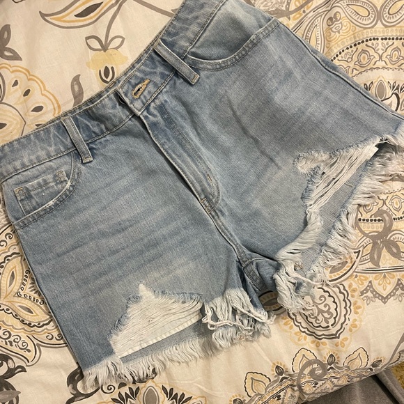 Blue Jean Shorts - Picture 1 of 2
